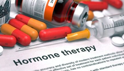 Hormonal therapy for breast increase
